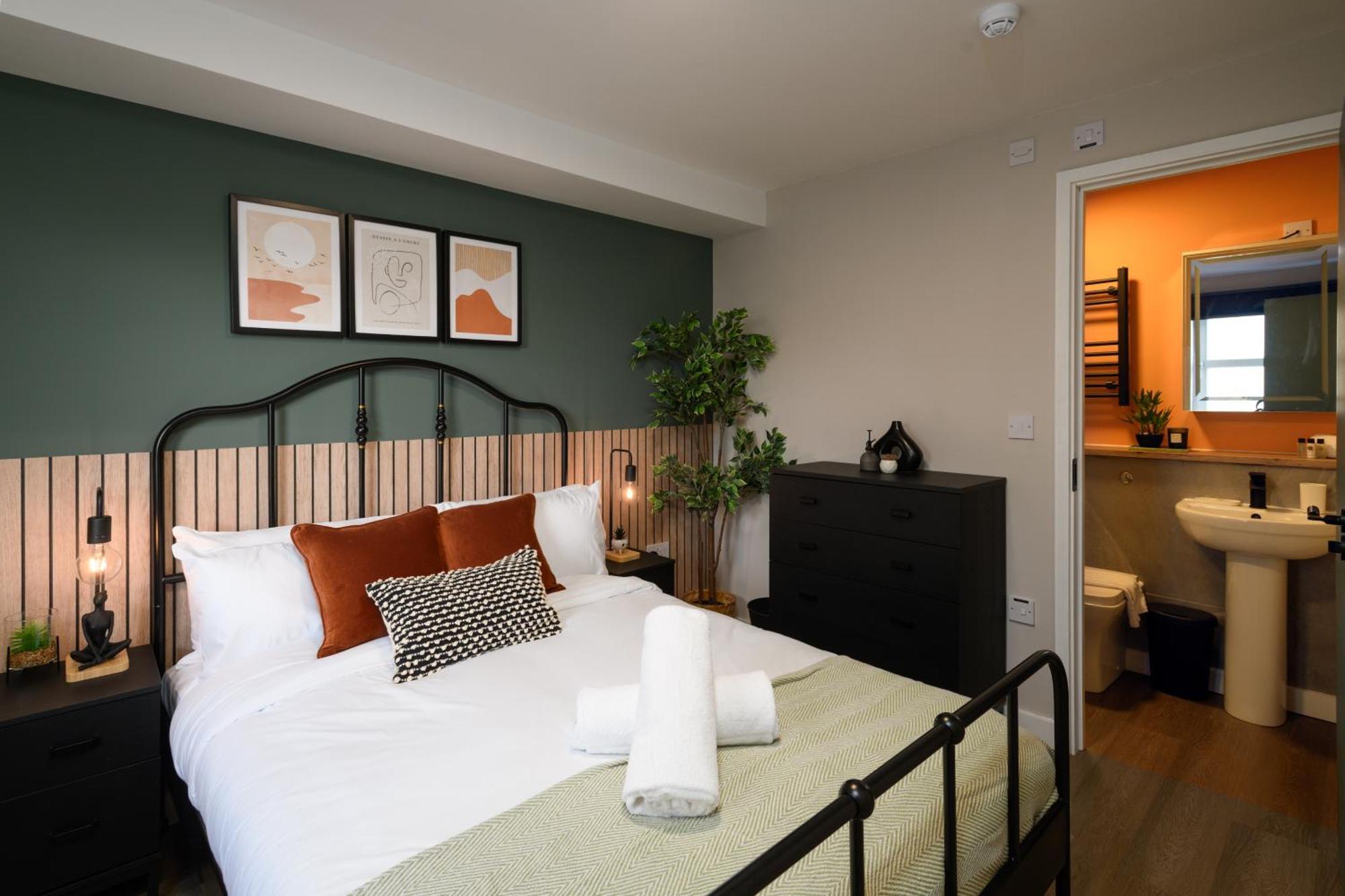 Gad Suite By Koya Homes - 2 Ensuite Bedroom Apartment, Cardiff City Centre, Free Parking ภายนอก รูปภาพ